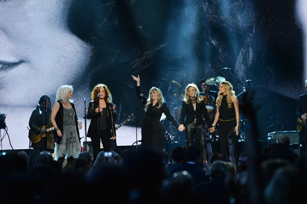 Sheryl Crow attends the 29th Annual Rock And Roll Hall Of Fame Induction Ceremony