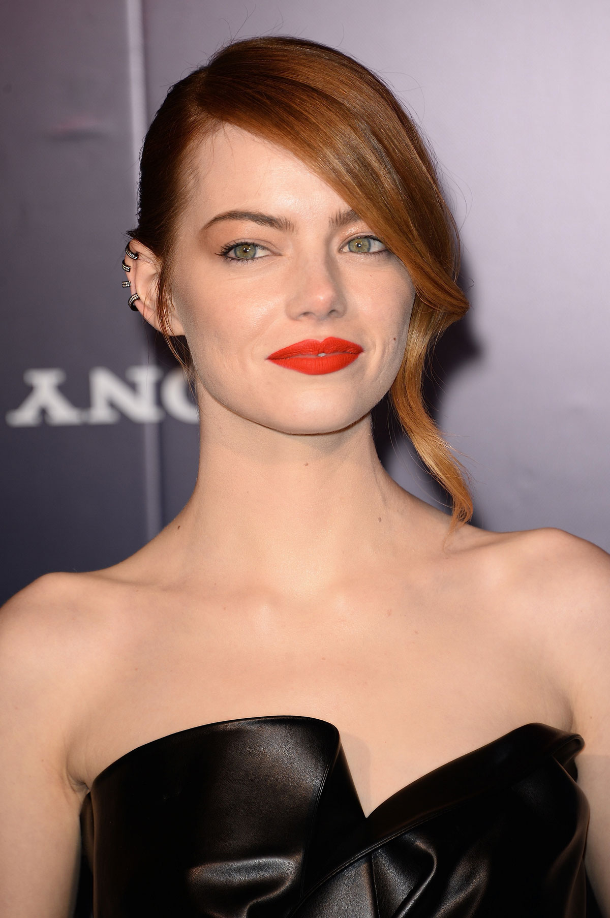 Emma Stone attends The Amazing Spider-Man 2 premiere