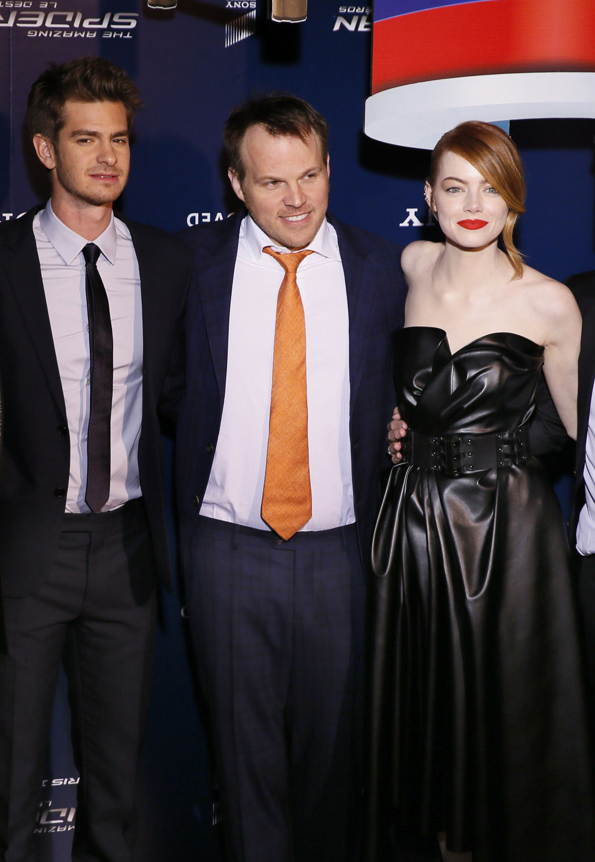 Emma Stone attends The Amazing Spider-Man 2 premiere