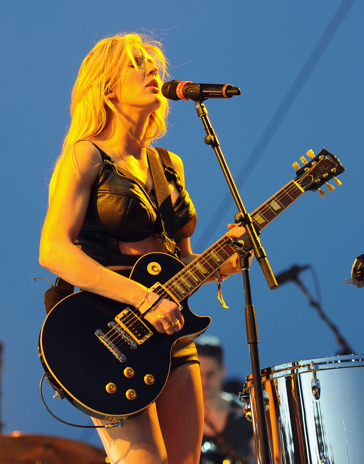 Ellie Goulding performs onstage at the 2014 Coachella