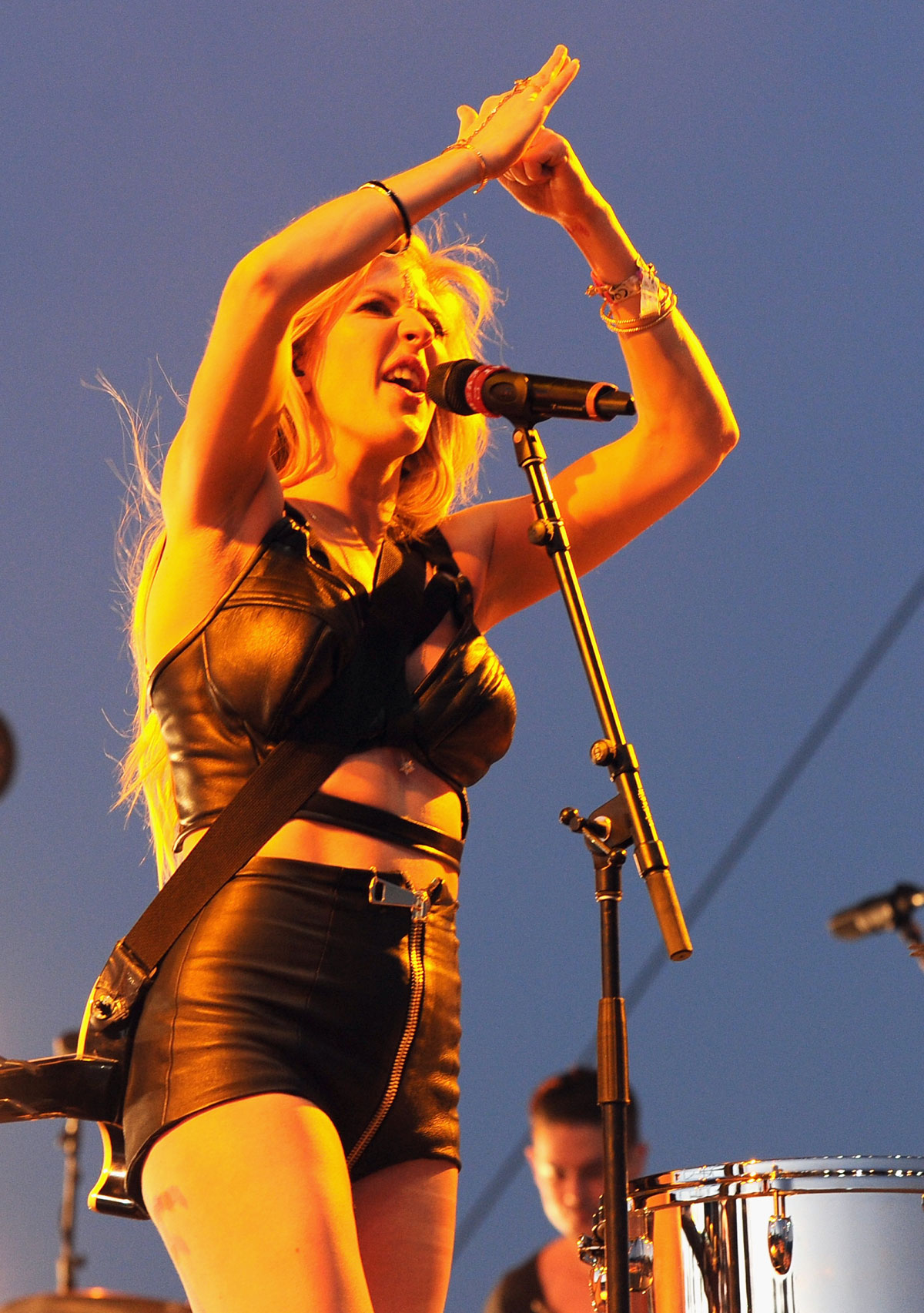 Ellie Goulding performs onstage at the 2014 Coachella