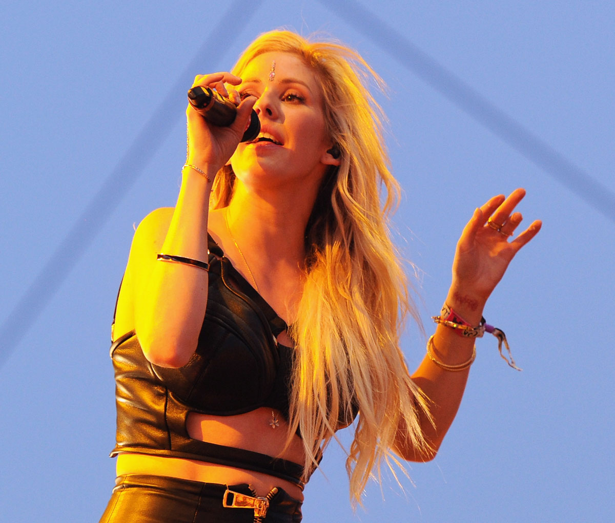 Ellie Goulding performs onstage at the 2014 Coachella