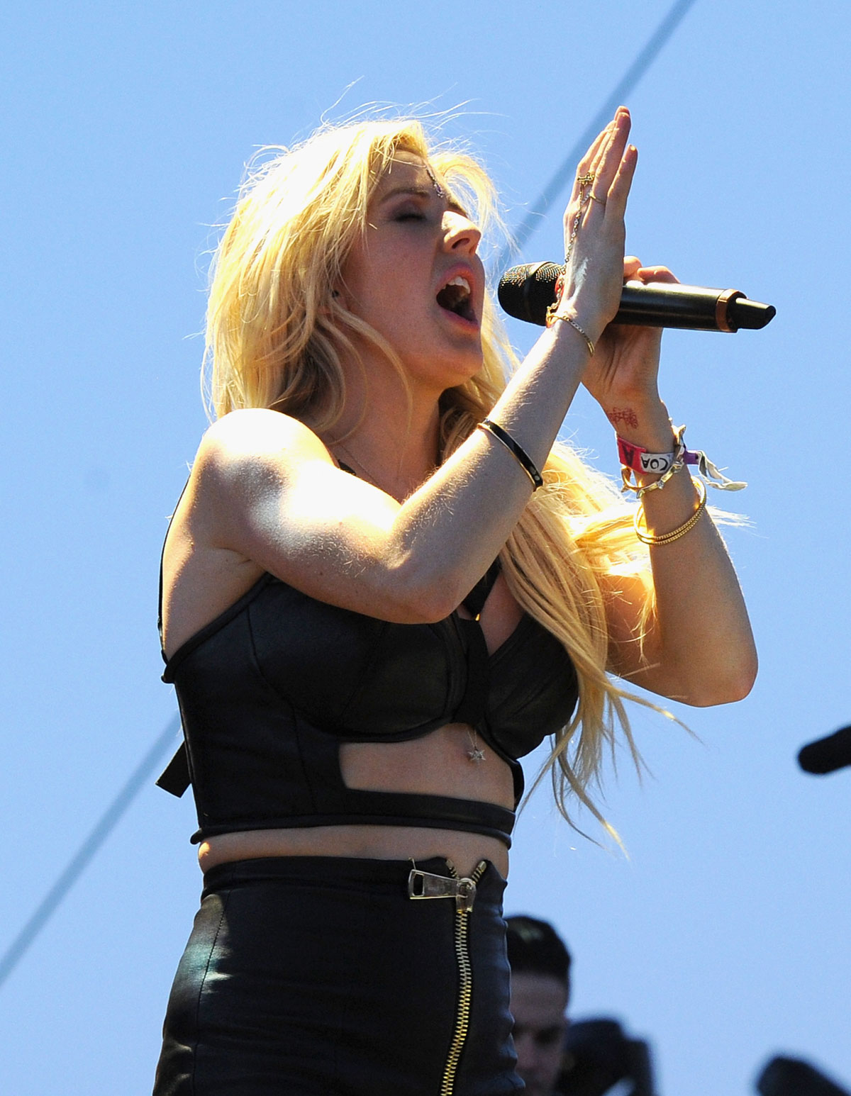 Ellie Goulding performs onstage at the 2014 Coachella