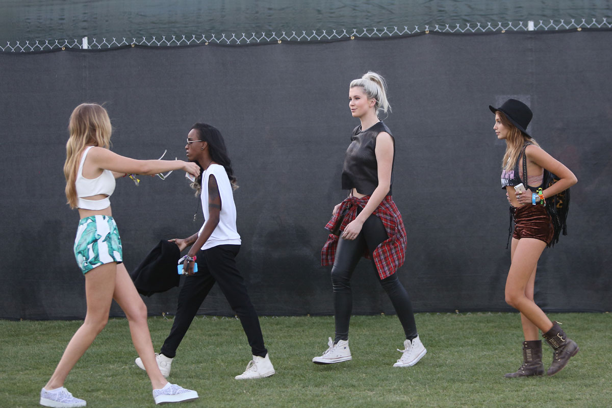 Ireland Baldwin attends Coachella Music Festival