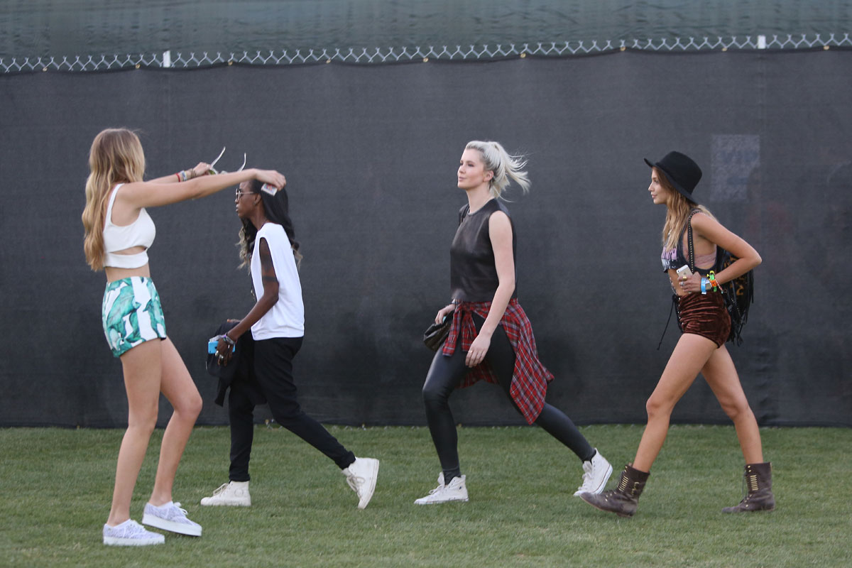 Ireland Baldwin attends Coachella Music Festival