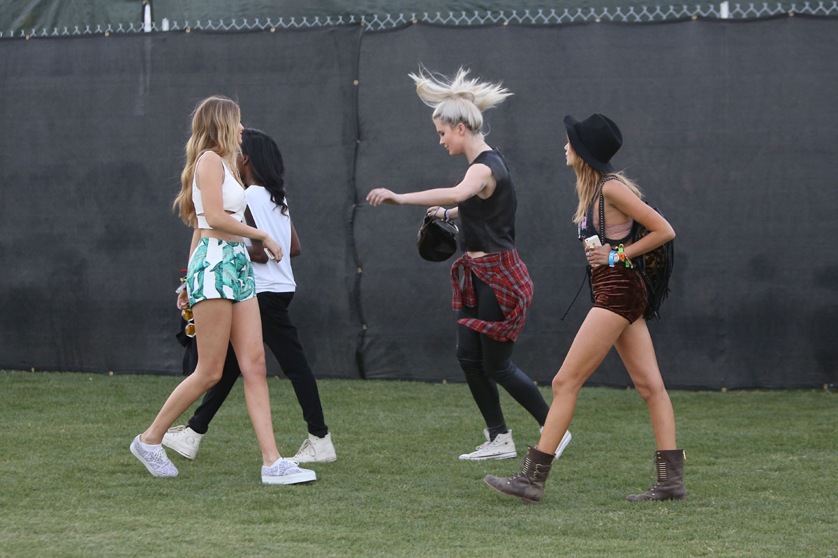 Ireland Baldwin attends Coachella Music Festival