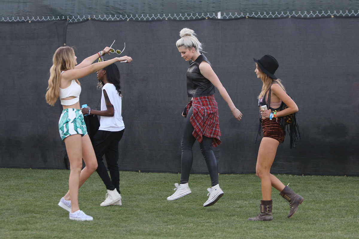 Ireland Baldwin attends Coachella Music Festival