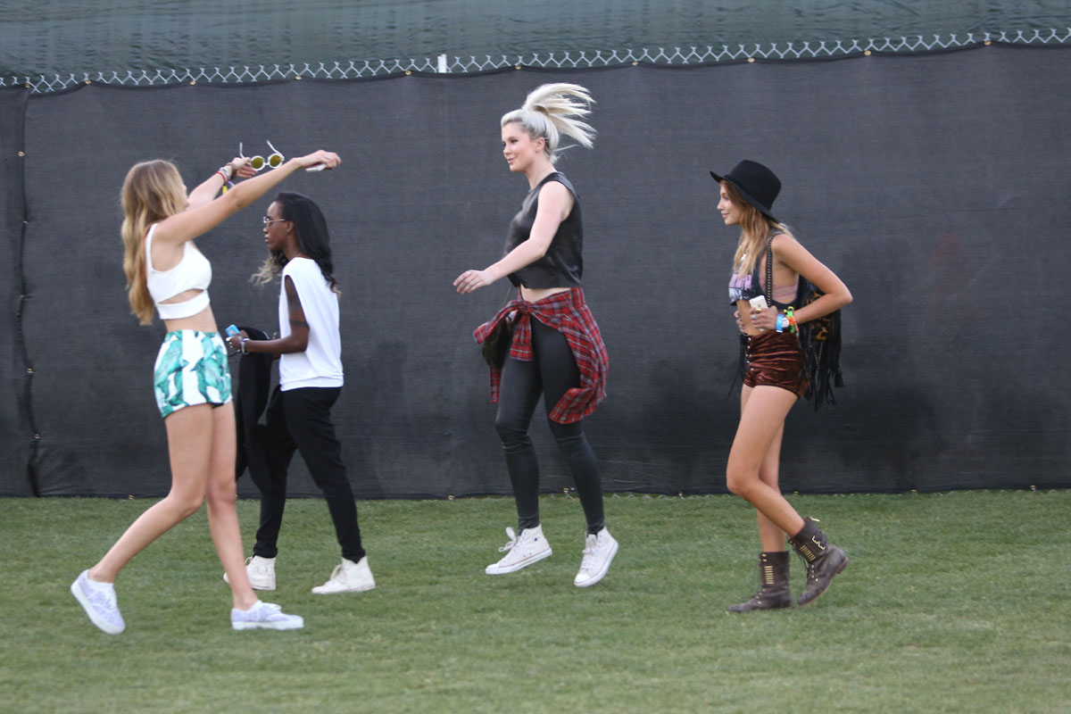 Ireland Baldwin attends Coachella Music Festival