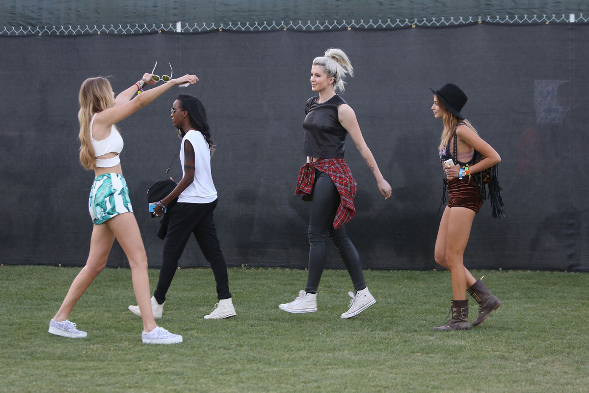 Ireland Baldwin attends Coachella Music Festival