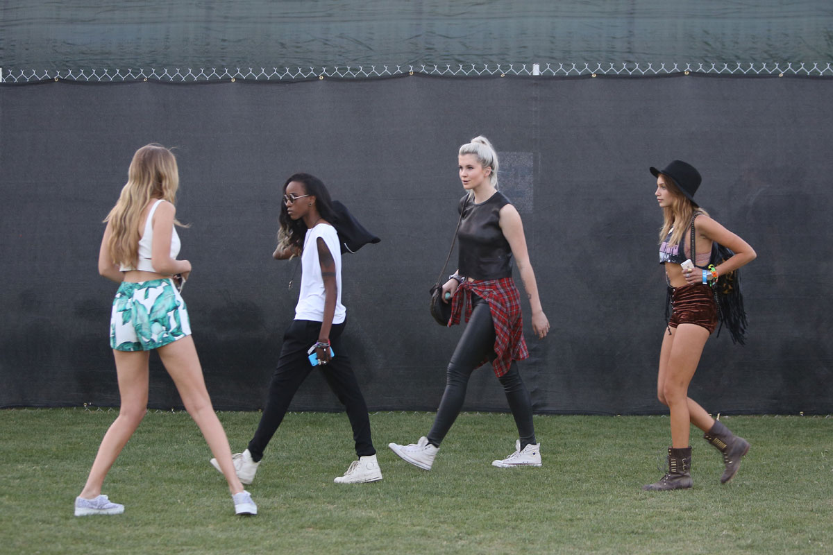 Ireland Baldwin attends Coachella Music Festival