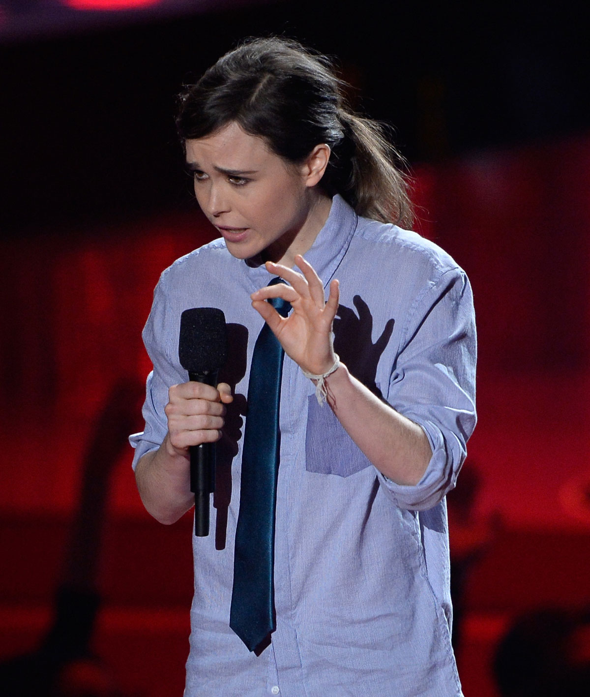 Ellen Page attends MTV Movie Awards