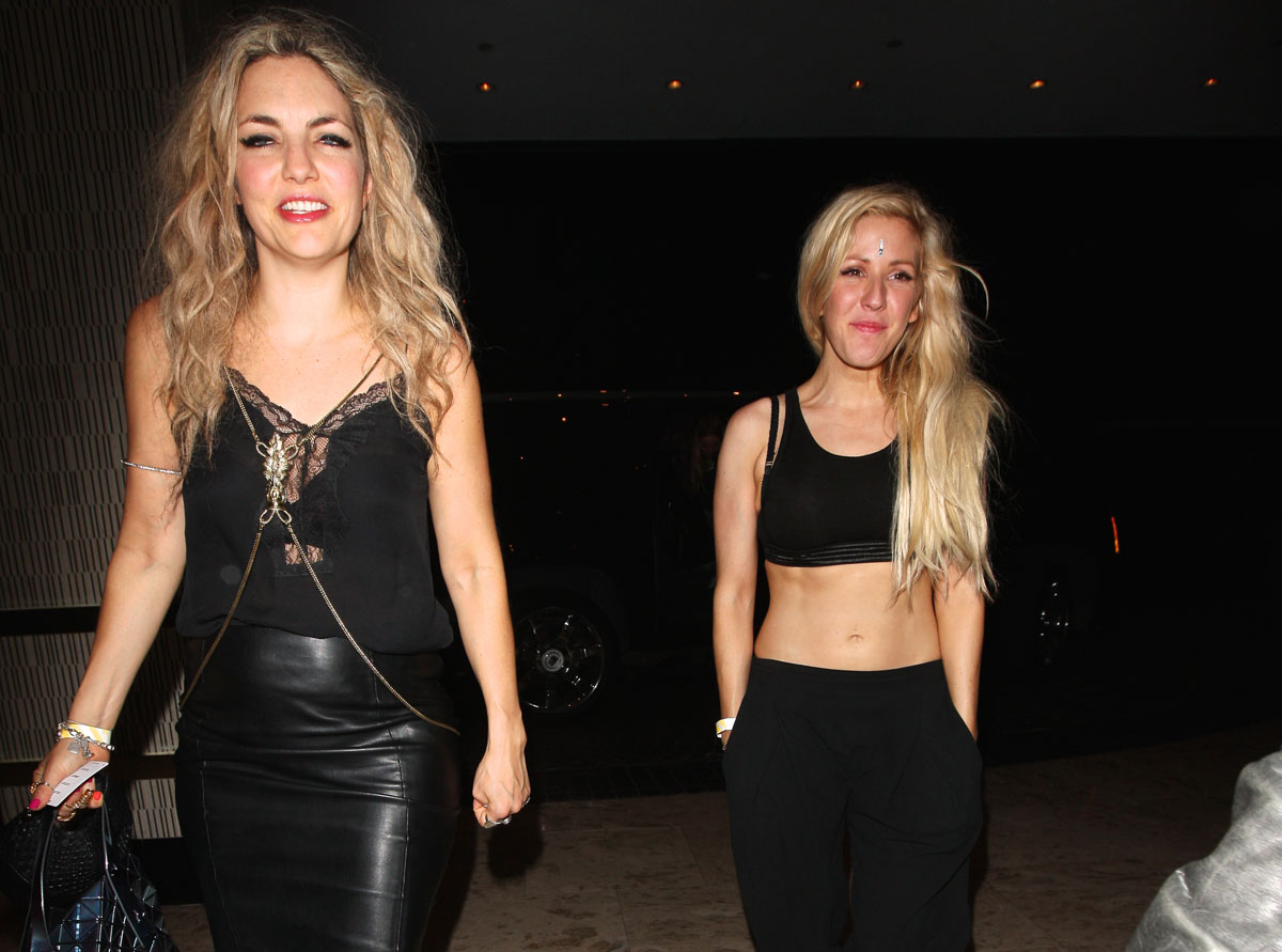 Ellie Goulding arrives at The London hotel in West Hollywood