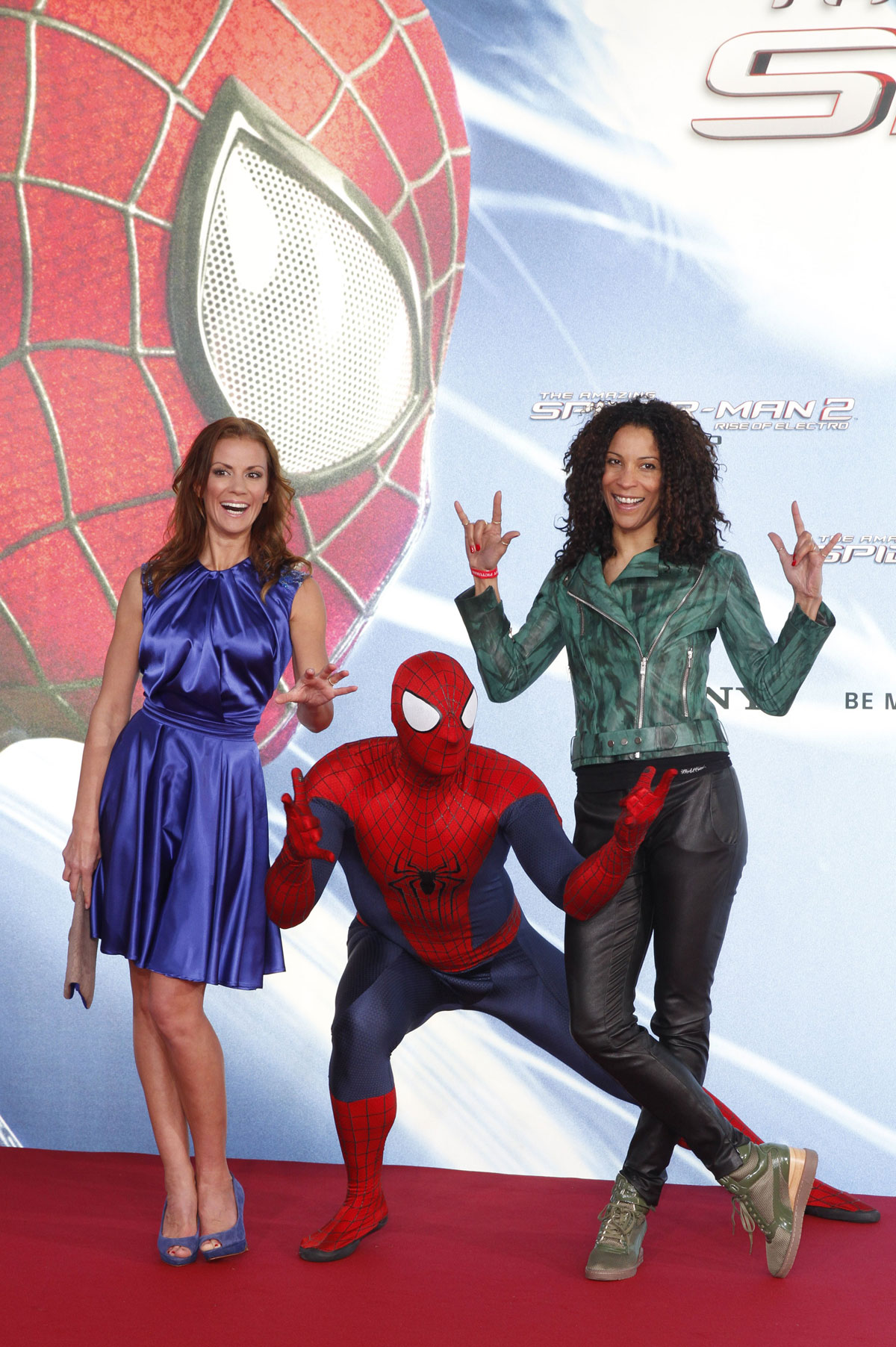 Annabelle Mandeng attends the The Amazing Spider-Man 2 Premiere