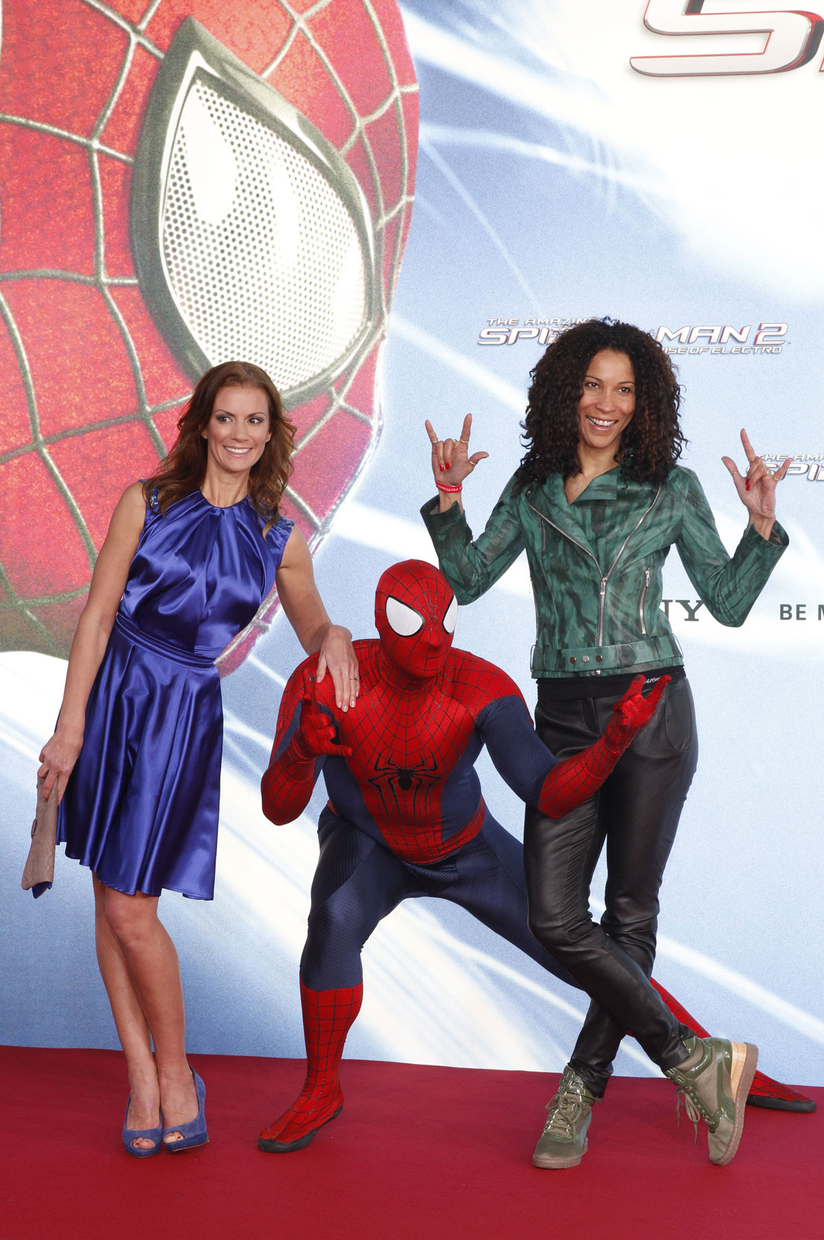 Annabelle Mandeng attends the The Amazing Spider-Man 2 Premiere