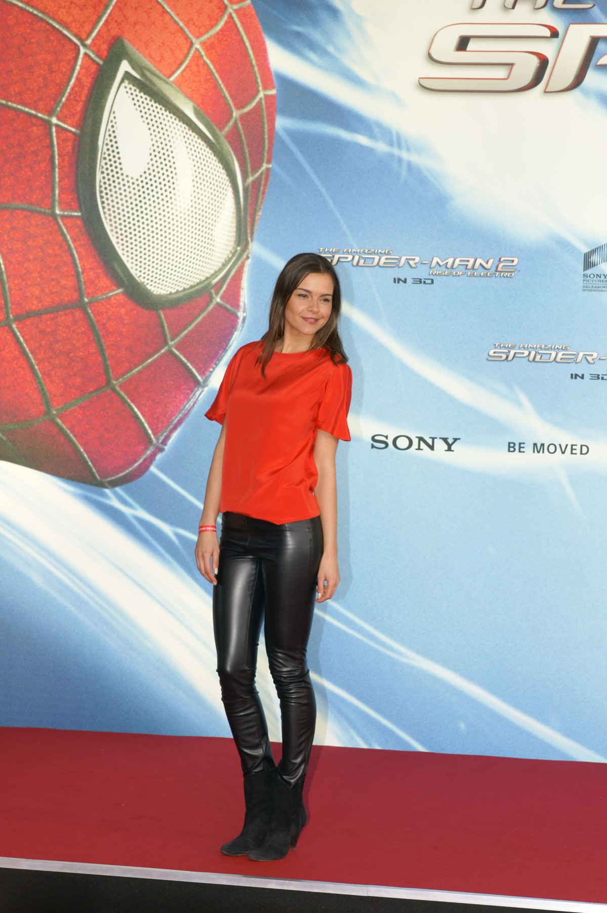 Susan Hoecke attends the The Amazing Spider-Man 2 Premiere