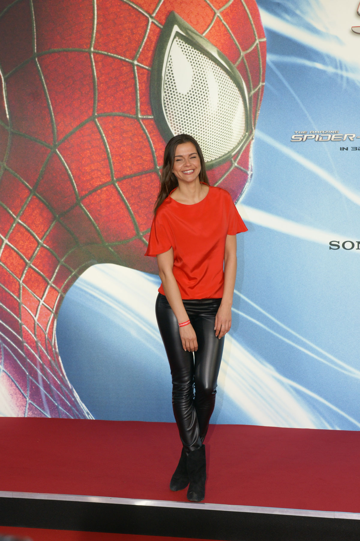 Susan Hoecke attends the The Amazing Spider-Man 2 Premiere
