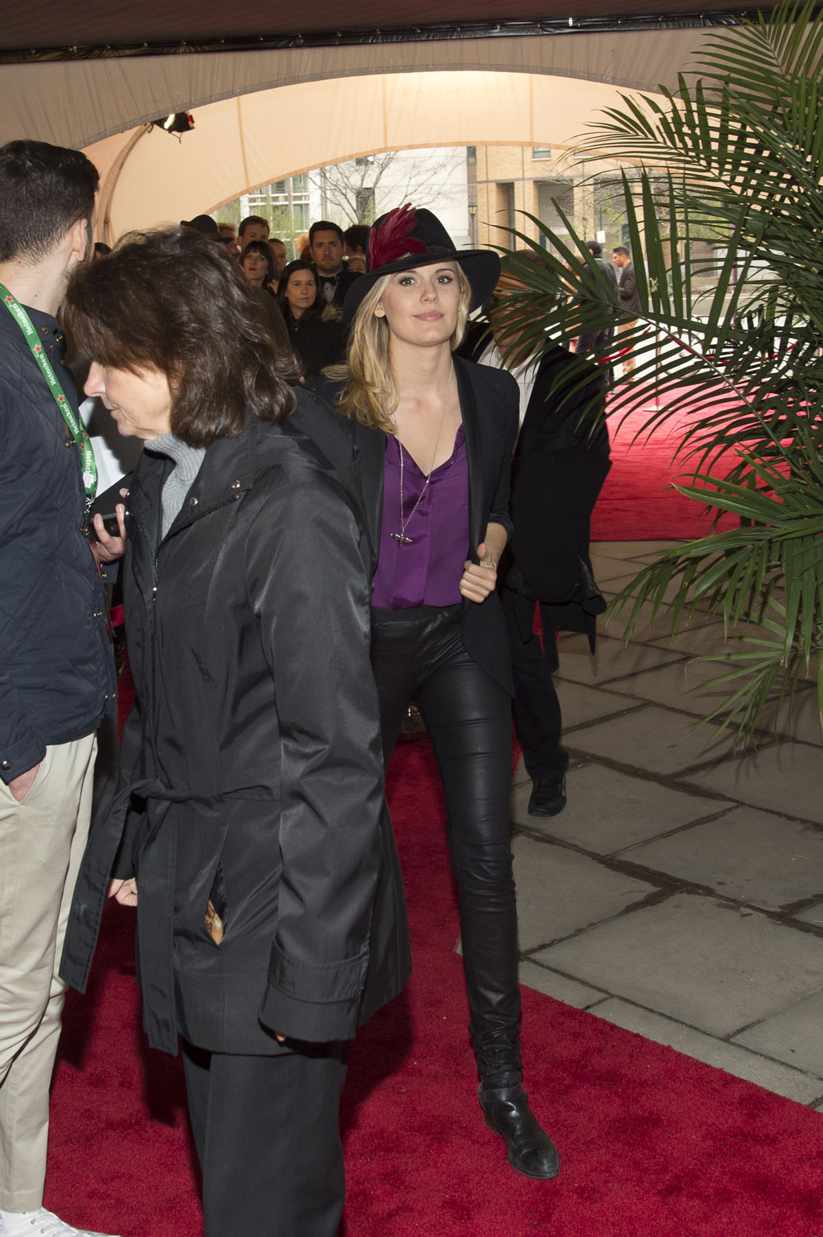 Maggie Grace attends Loitering With Intent Premiere