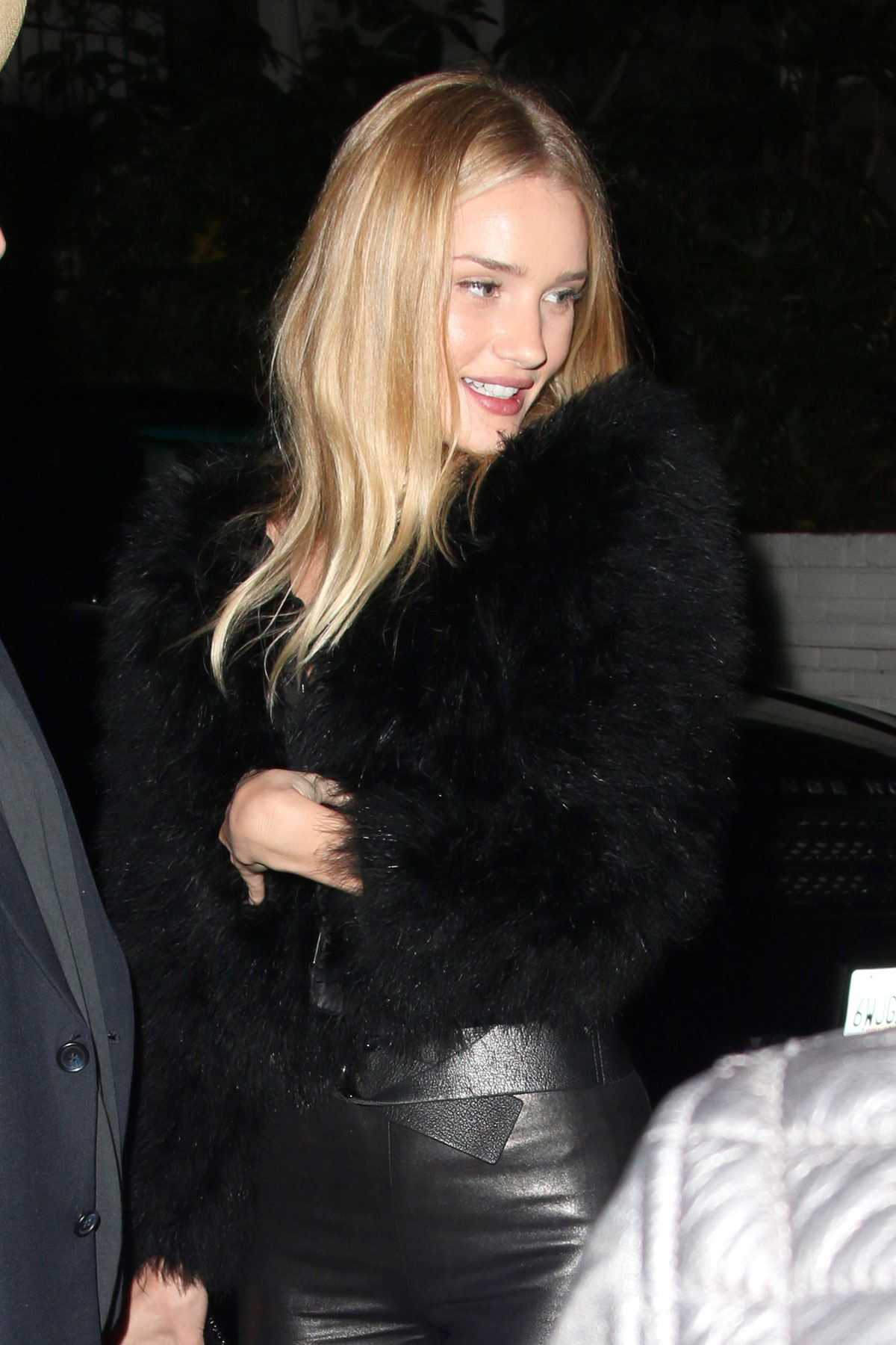 Rosie Huntington-Whiteley leaving Chateau Marmont