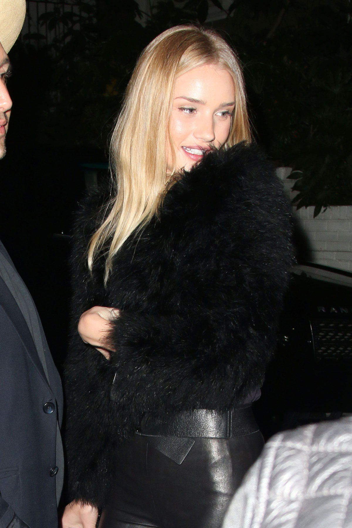 Rosie Huntington-Whiteley leaving Chateau Marmont