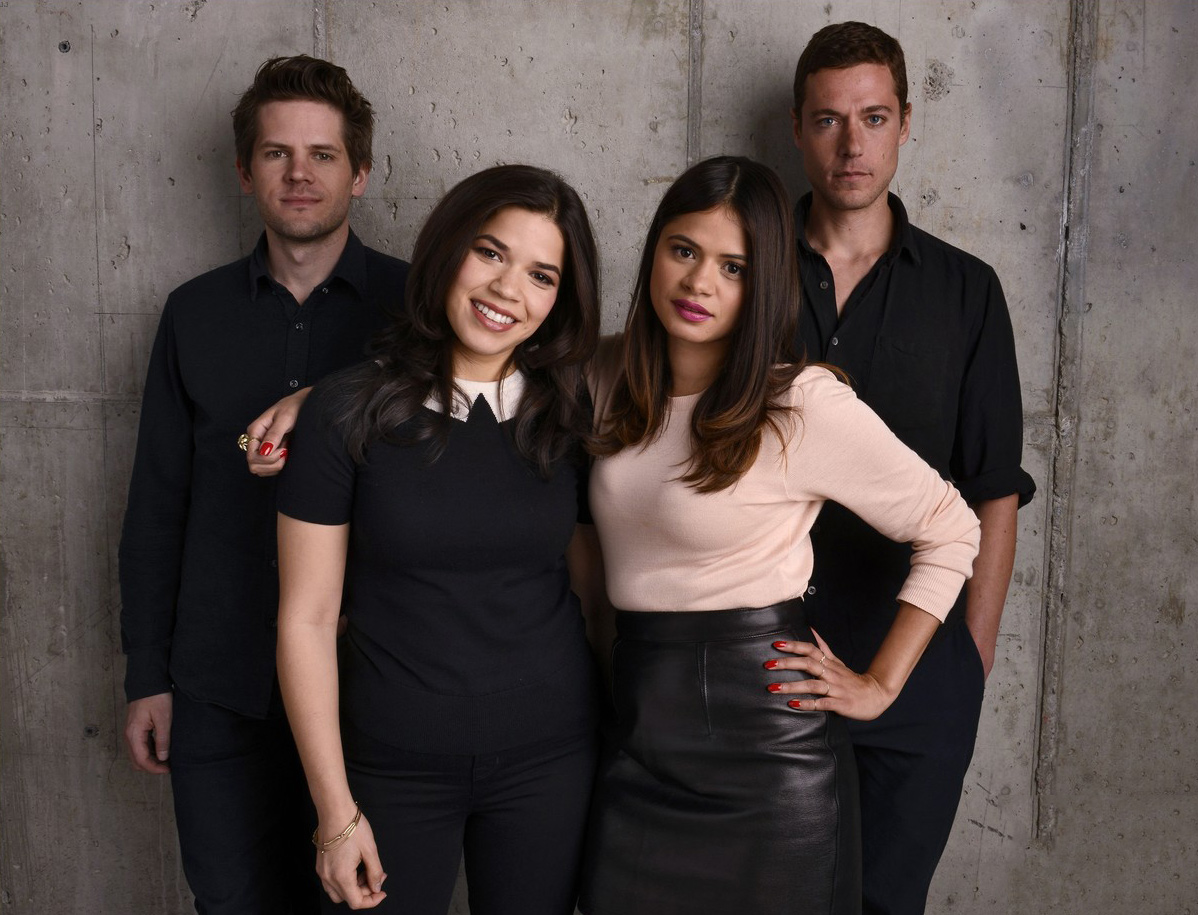 Melonie Diaz attends a portrait session for X/Y