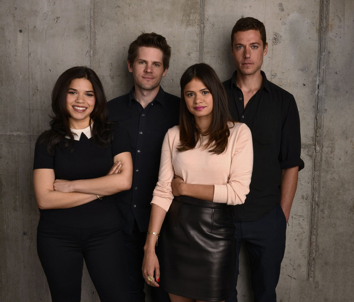 Melonie Diaz attends a portrait session for X/Y