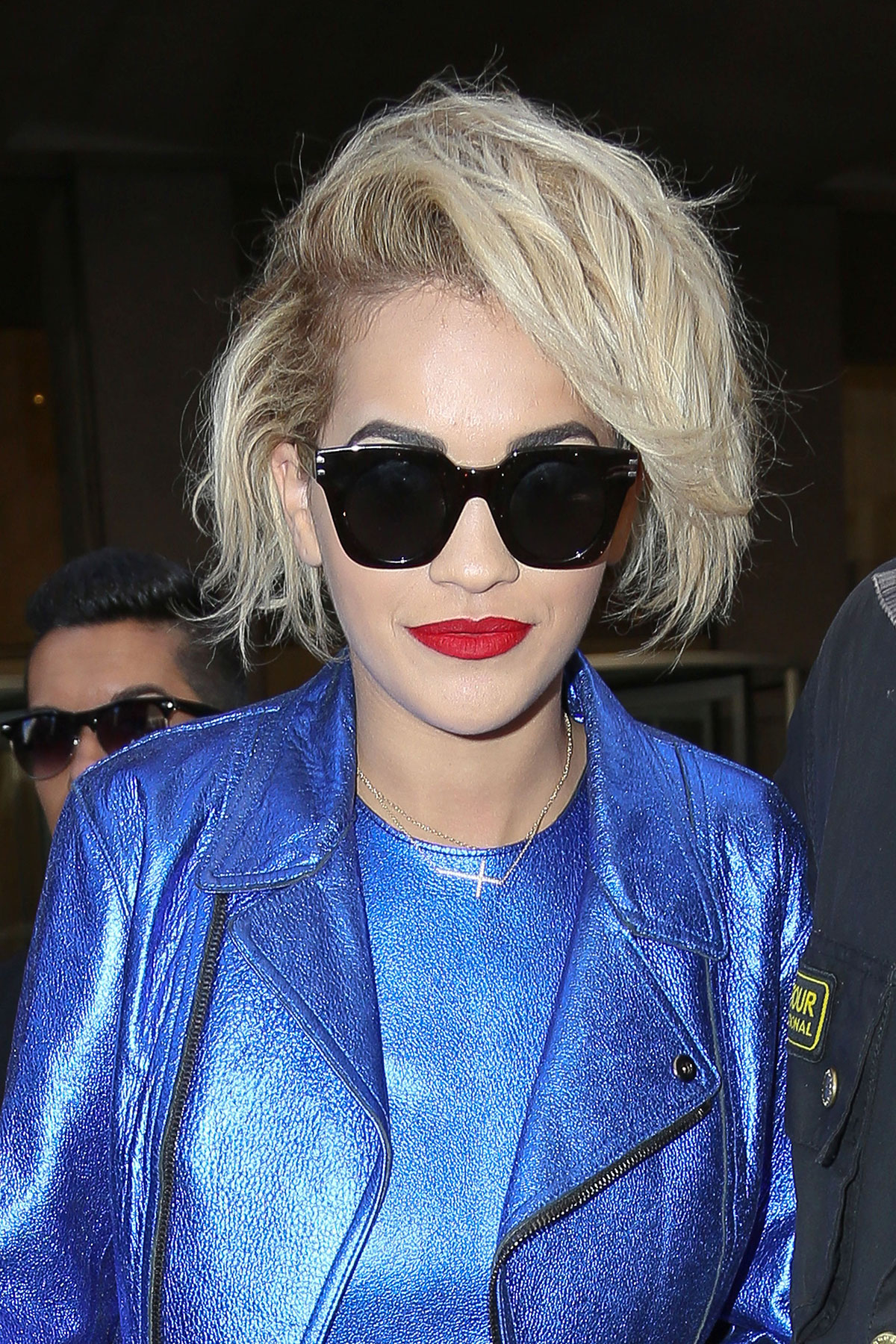 Rita Ora at the Sirius XM Radio station