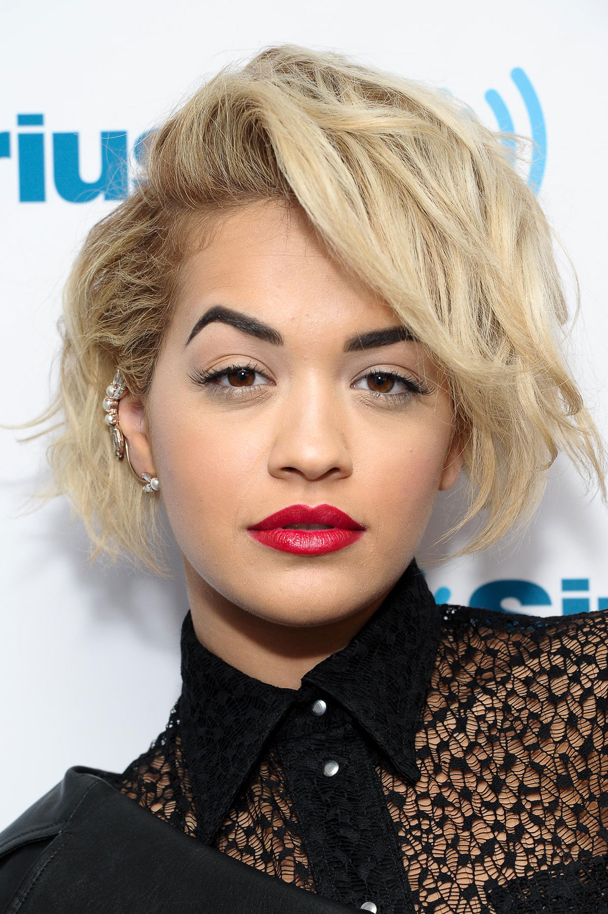 Rita Ora visits at SiriusXM Studios