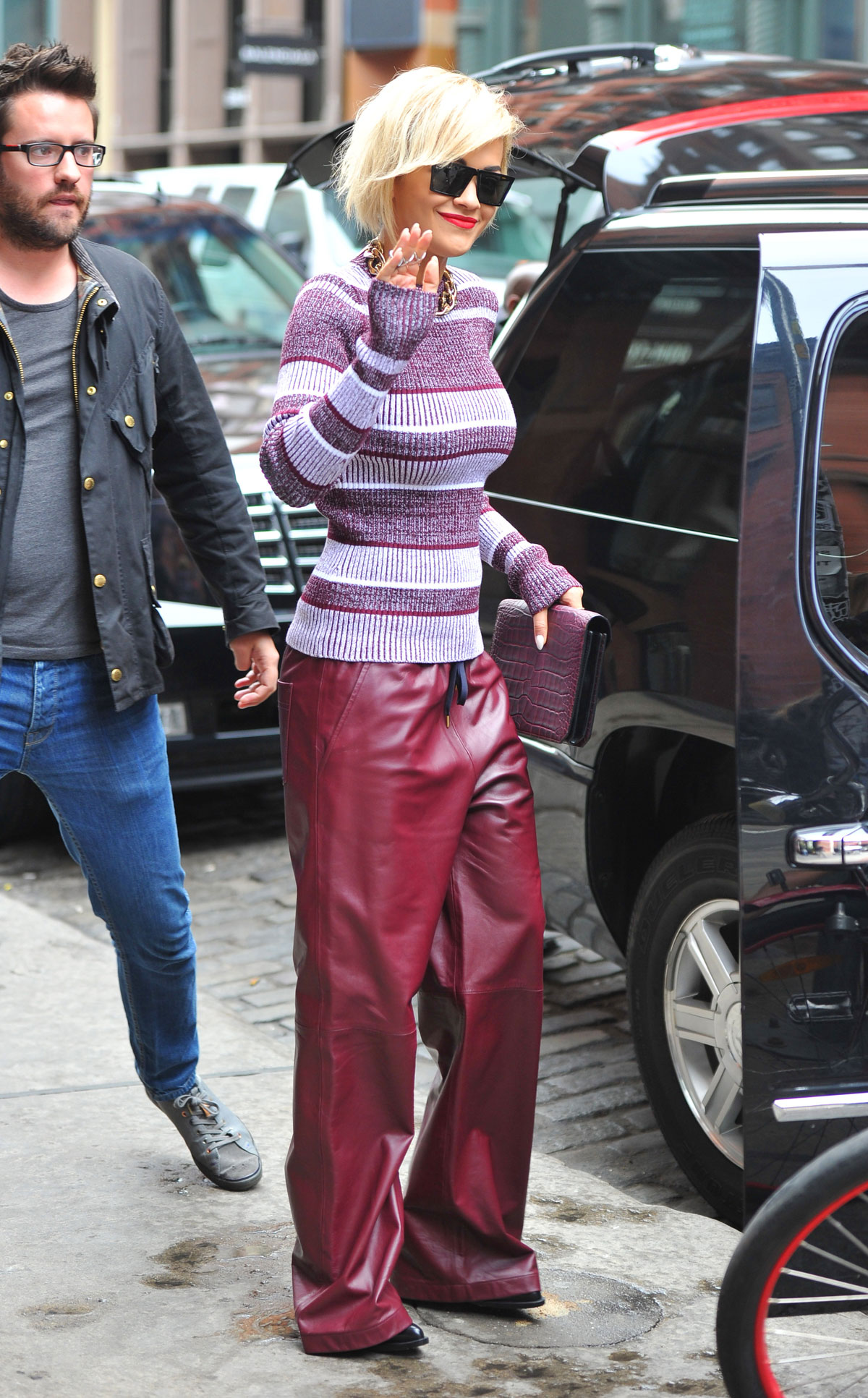 Rita Ora Leaving her NYC Hotel