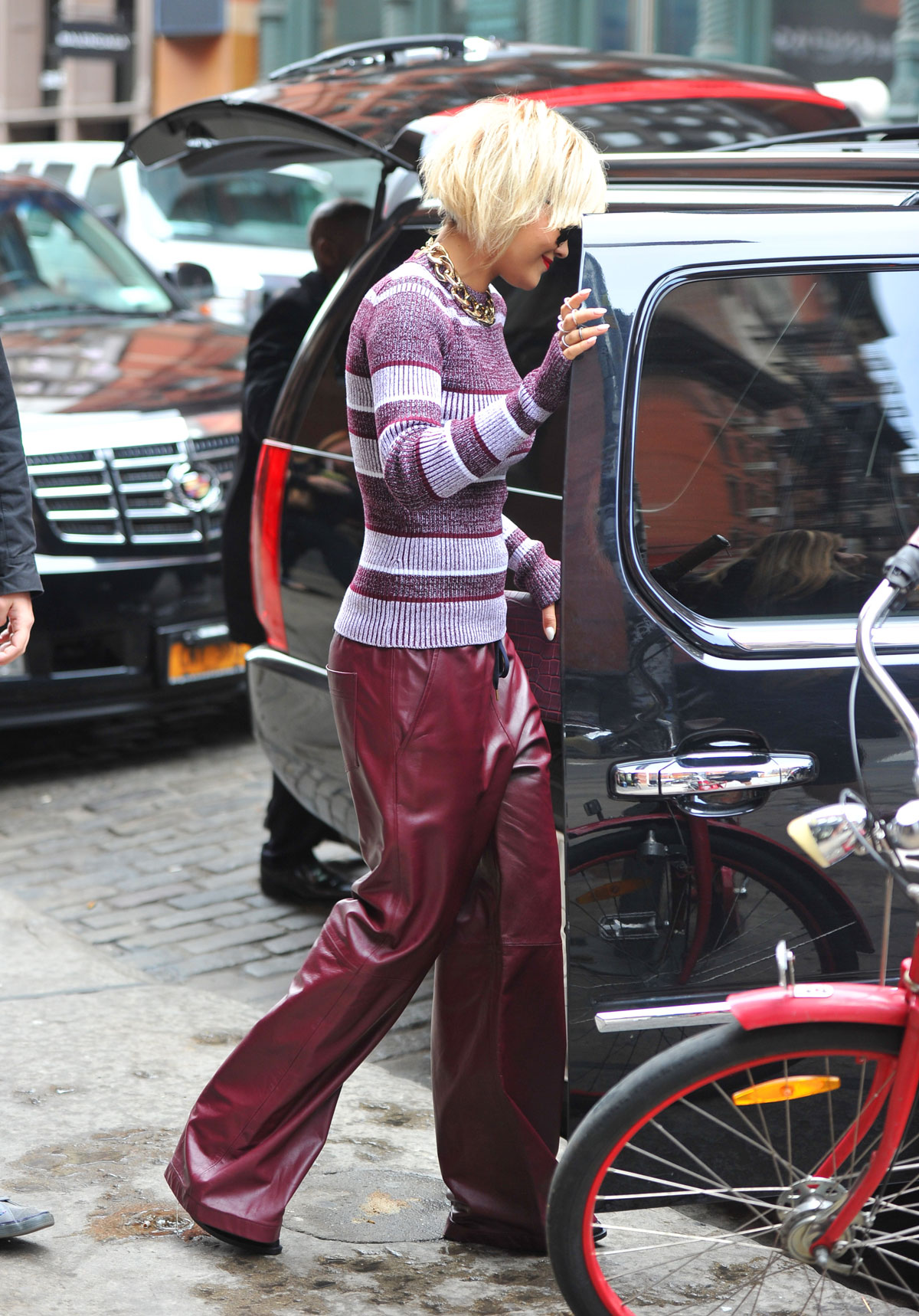 Rita Ora Leaving her NYC Hotel