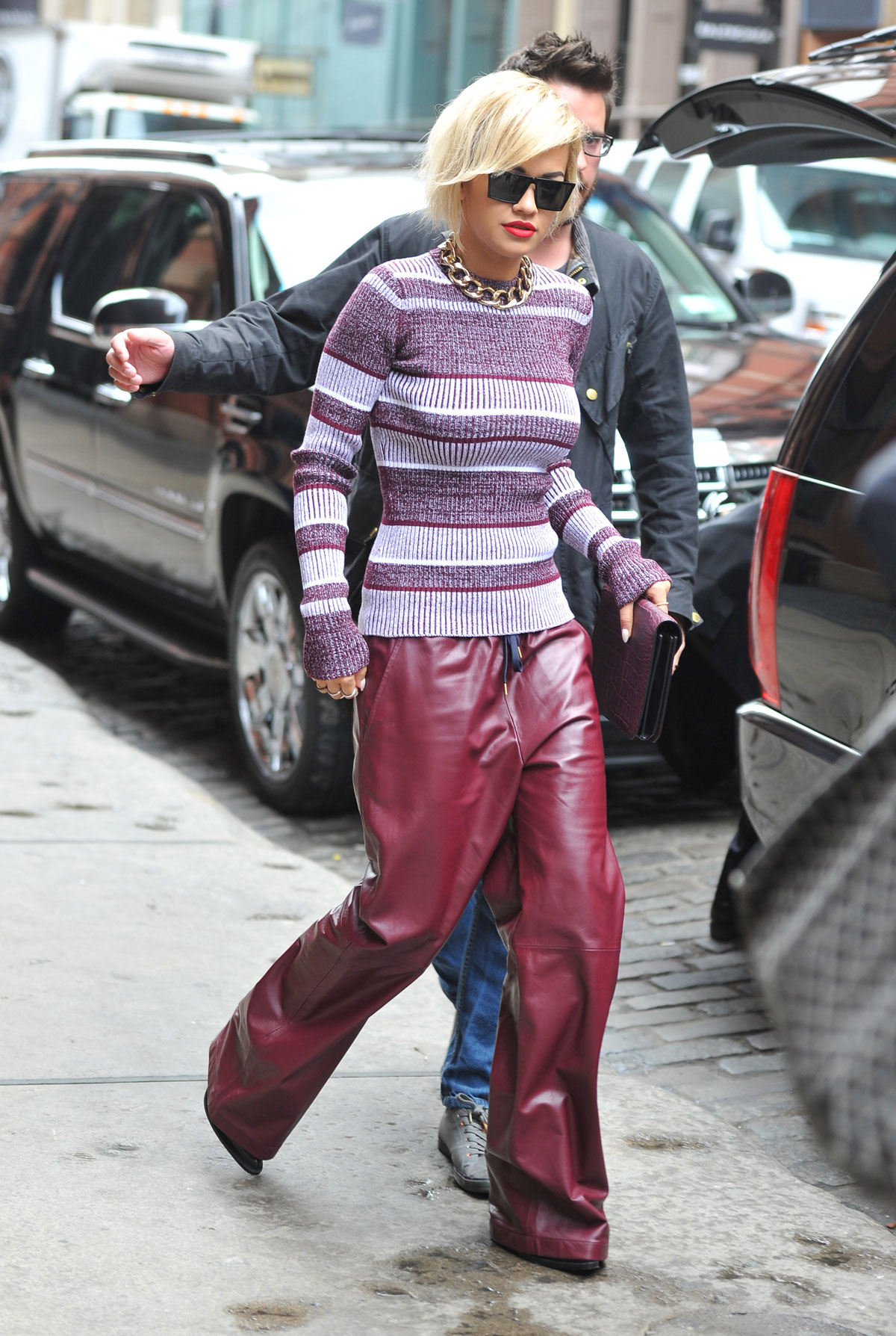 Rita Ora Leaving her NYC Hotel