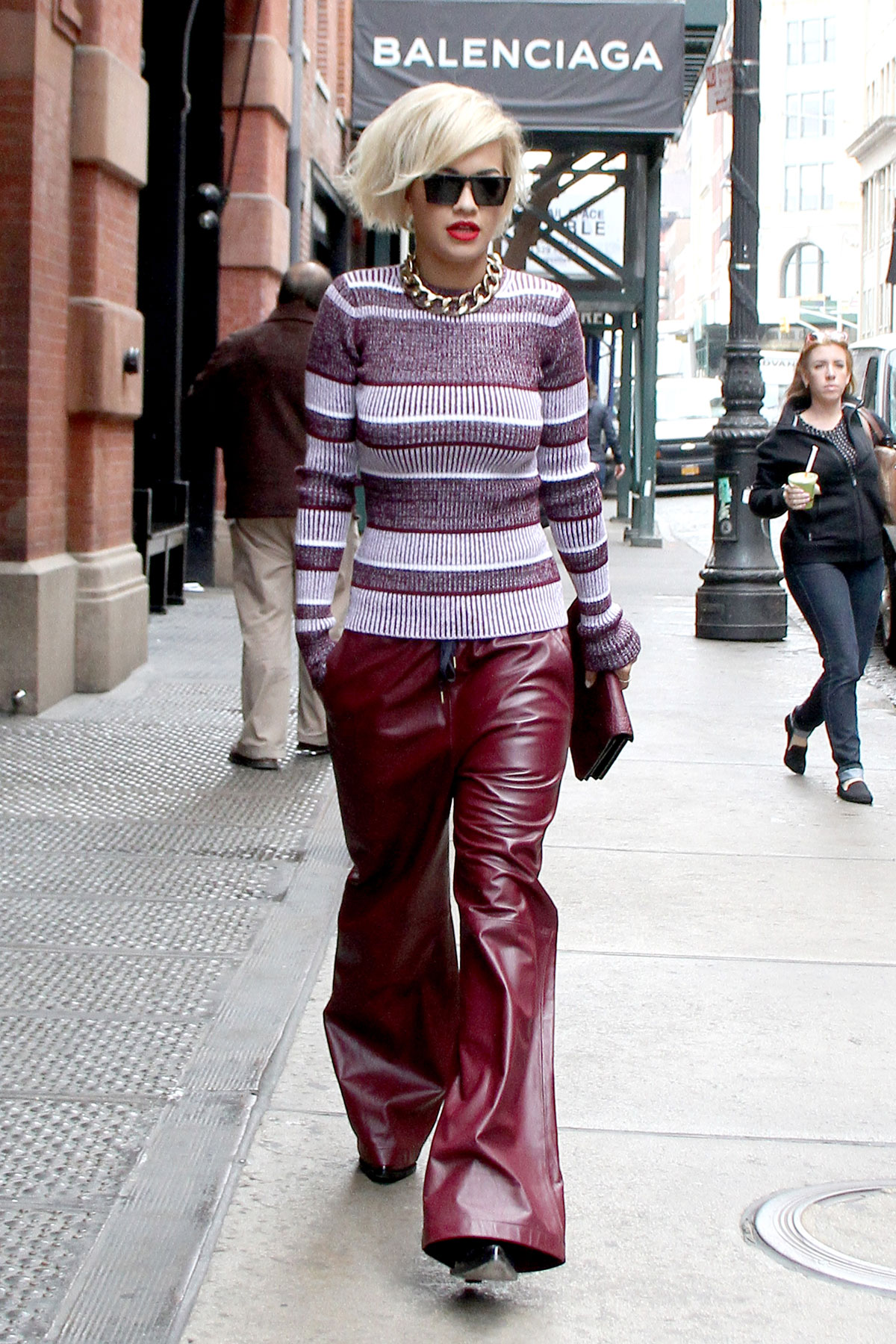 Rita Ora Leaving her NYC Hotel