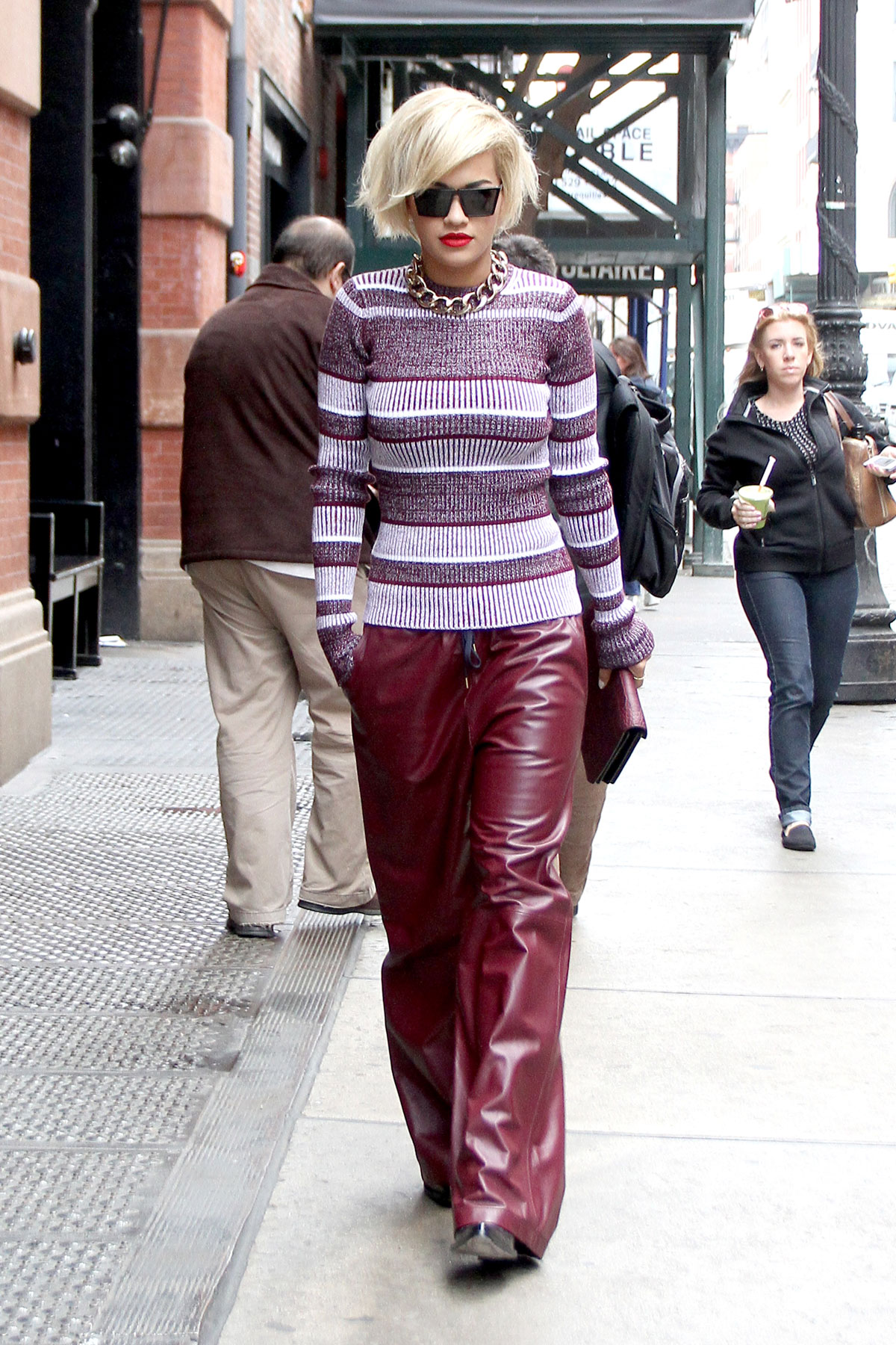 Rita Ora Leaving her NYC Hotel