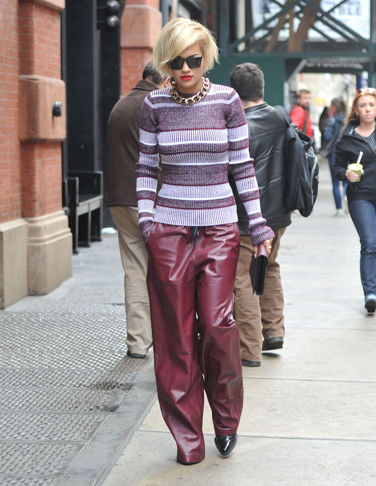 Rita Ora Leaving her NYC Hotel