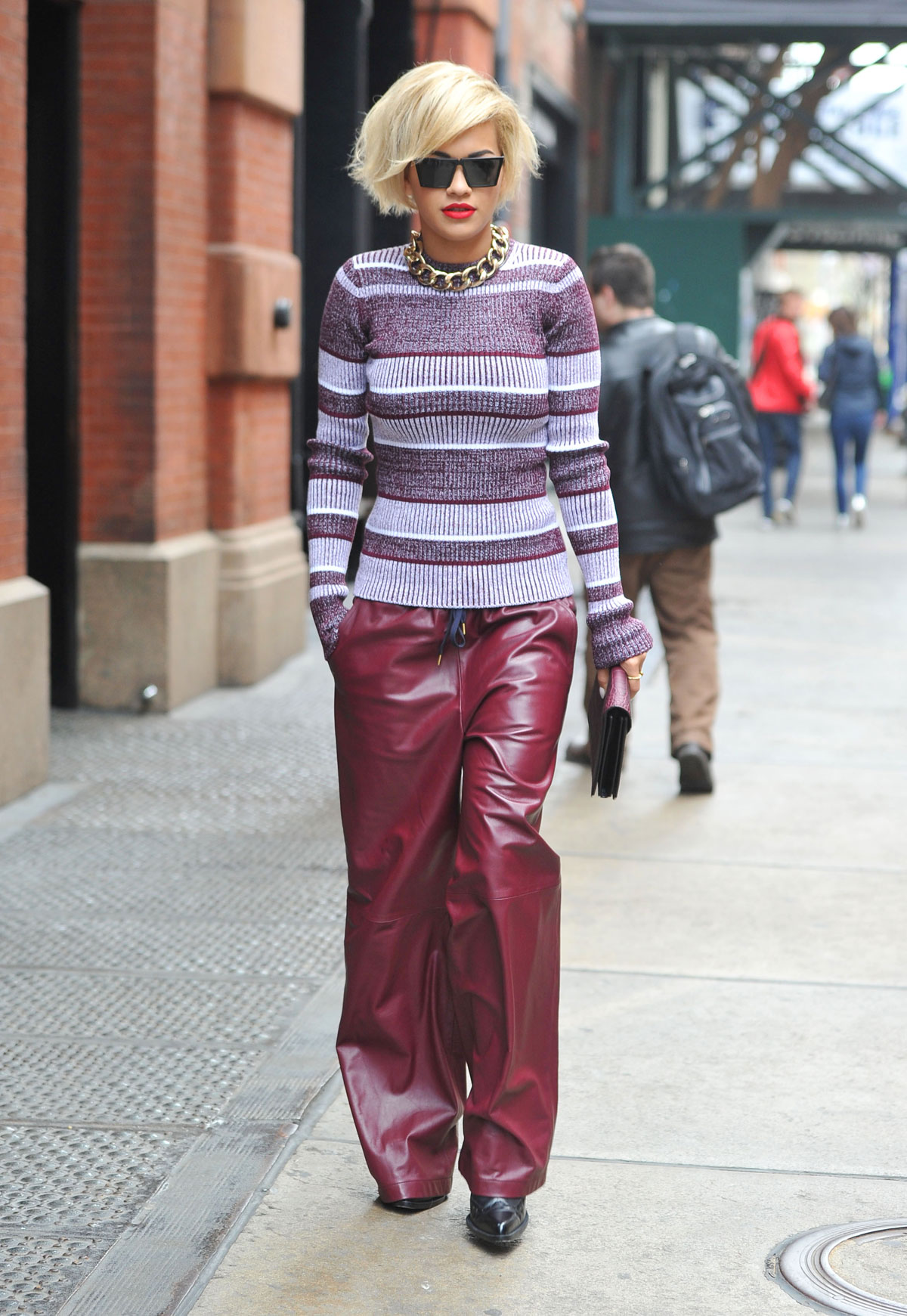 Rita Ora Leaving her NYC Hotel