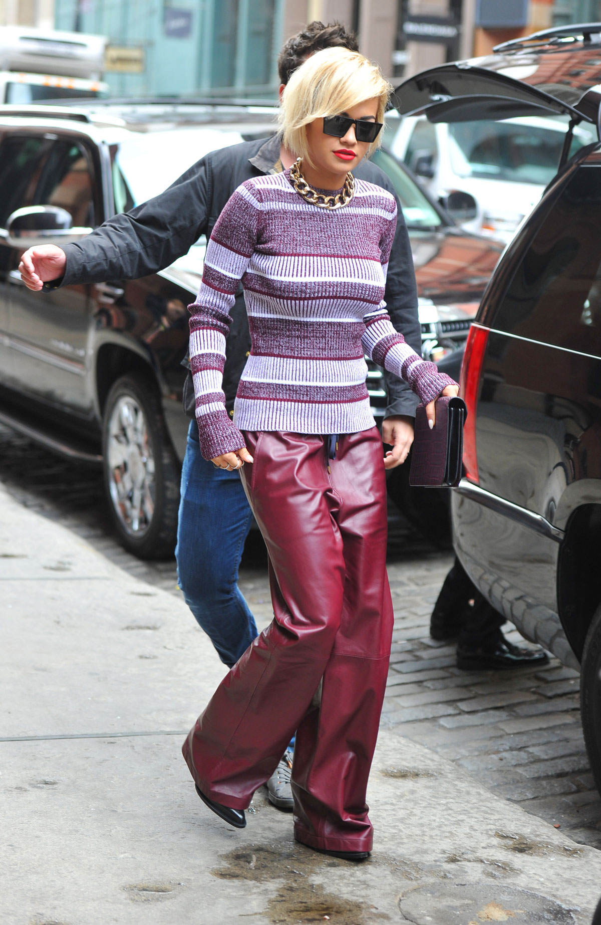 Rita Ora Leaving her NYC Hotel