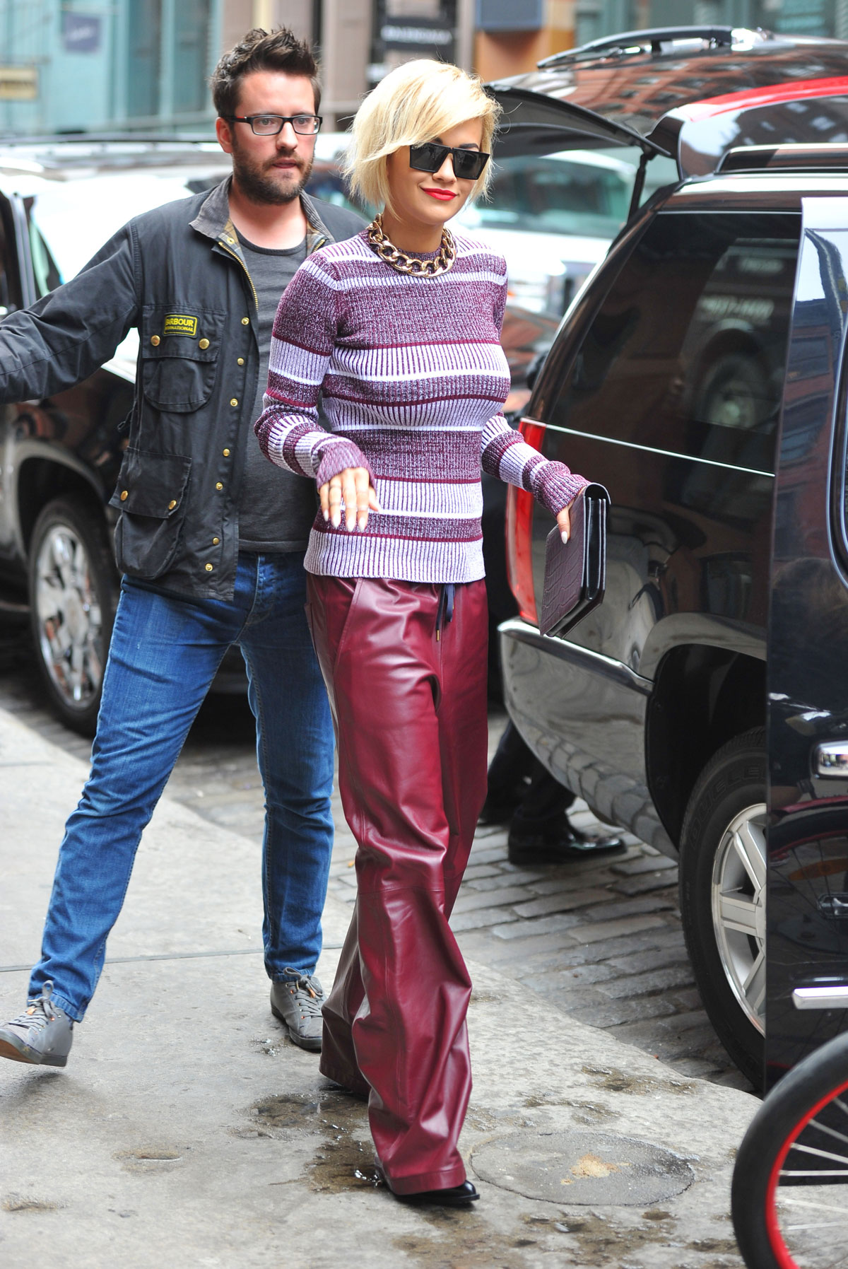 Rita Ora Leaving her NYC Hotel