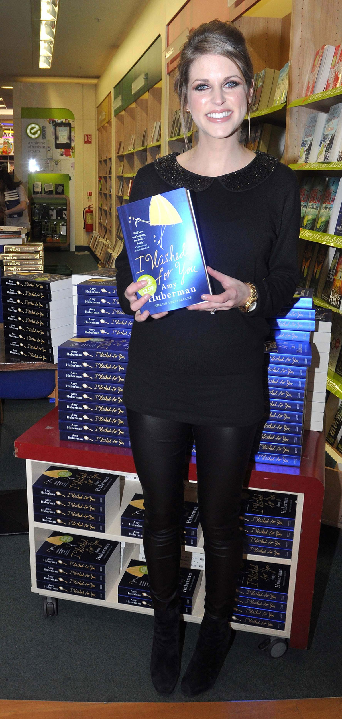 Amy Huberman signs copies of her new book