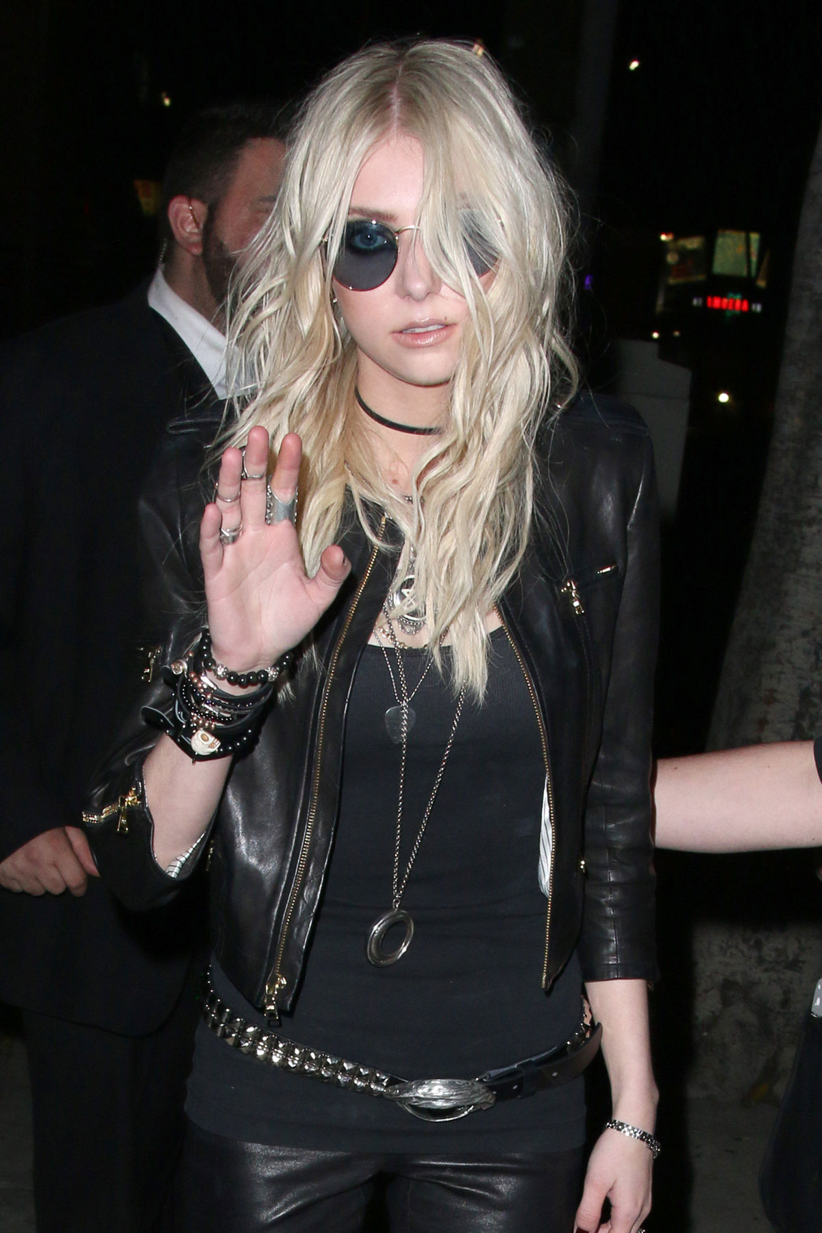 Taylor Momsen leaving Warwick Nightclub