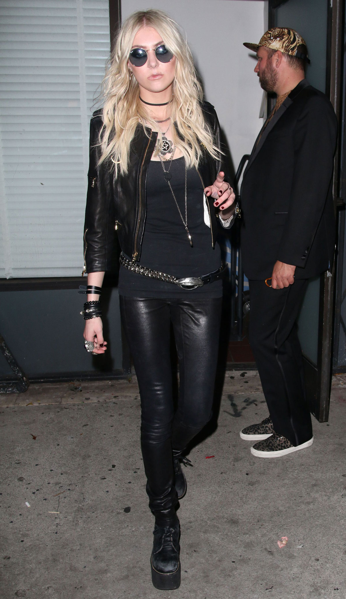 Taylor Momsen leaving Warwick Nightclub