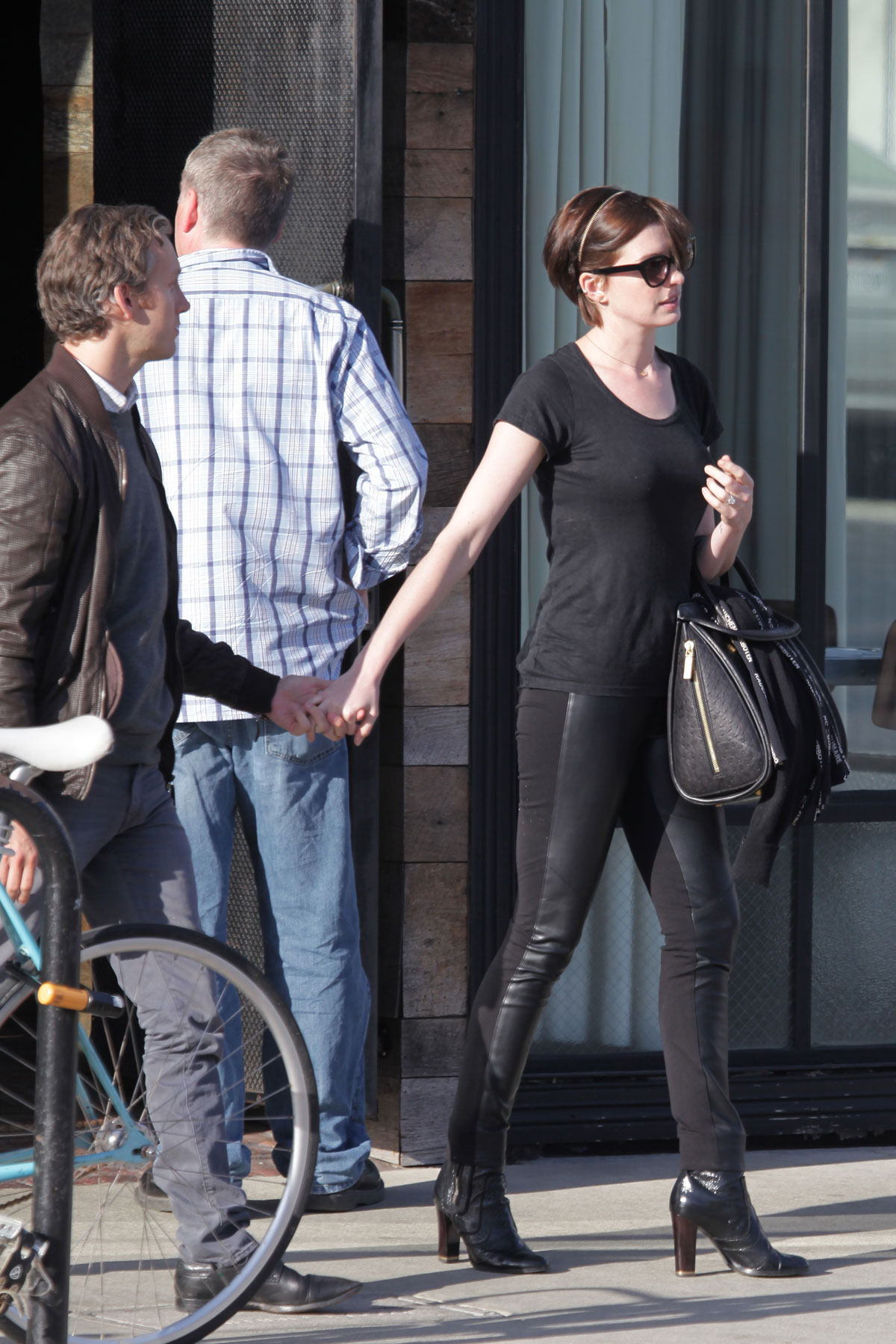 Anne Hathaway at Gjelina in Venice