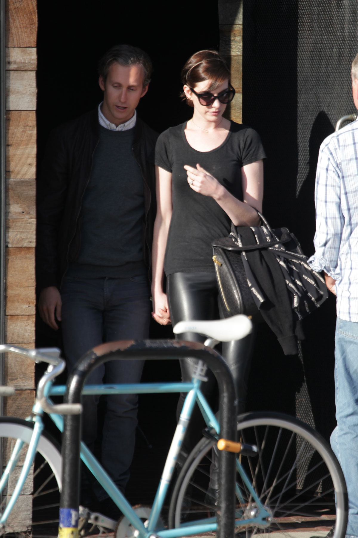 Anne Hathaway at Gjelina in Venice