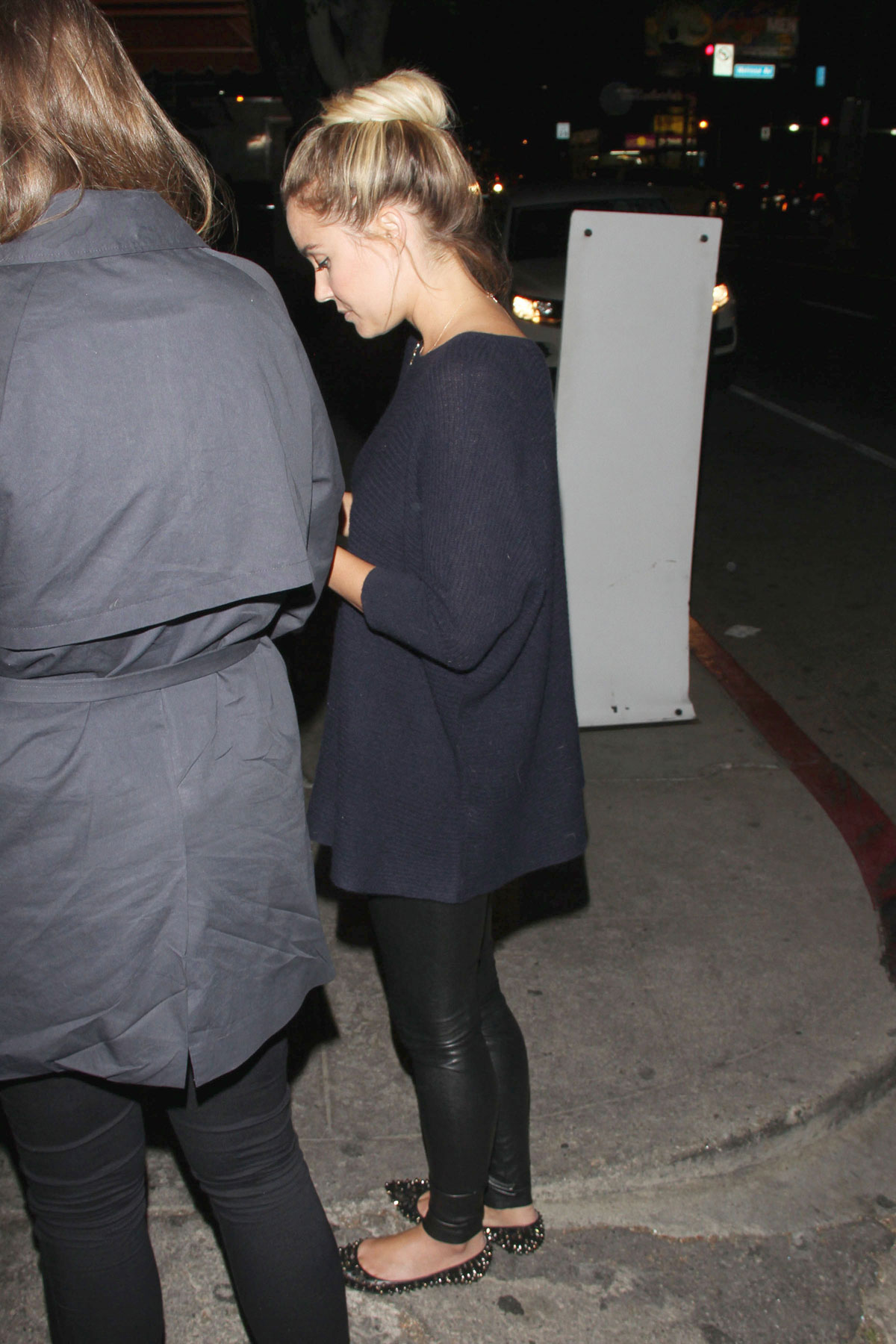 Lauren Conrad at Osteria Mozza