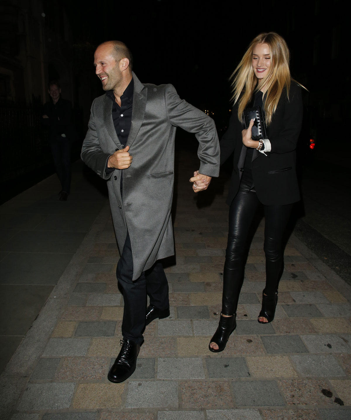 Rosie Huntington-Whiteley Leaving Nobu