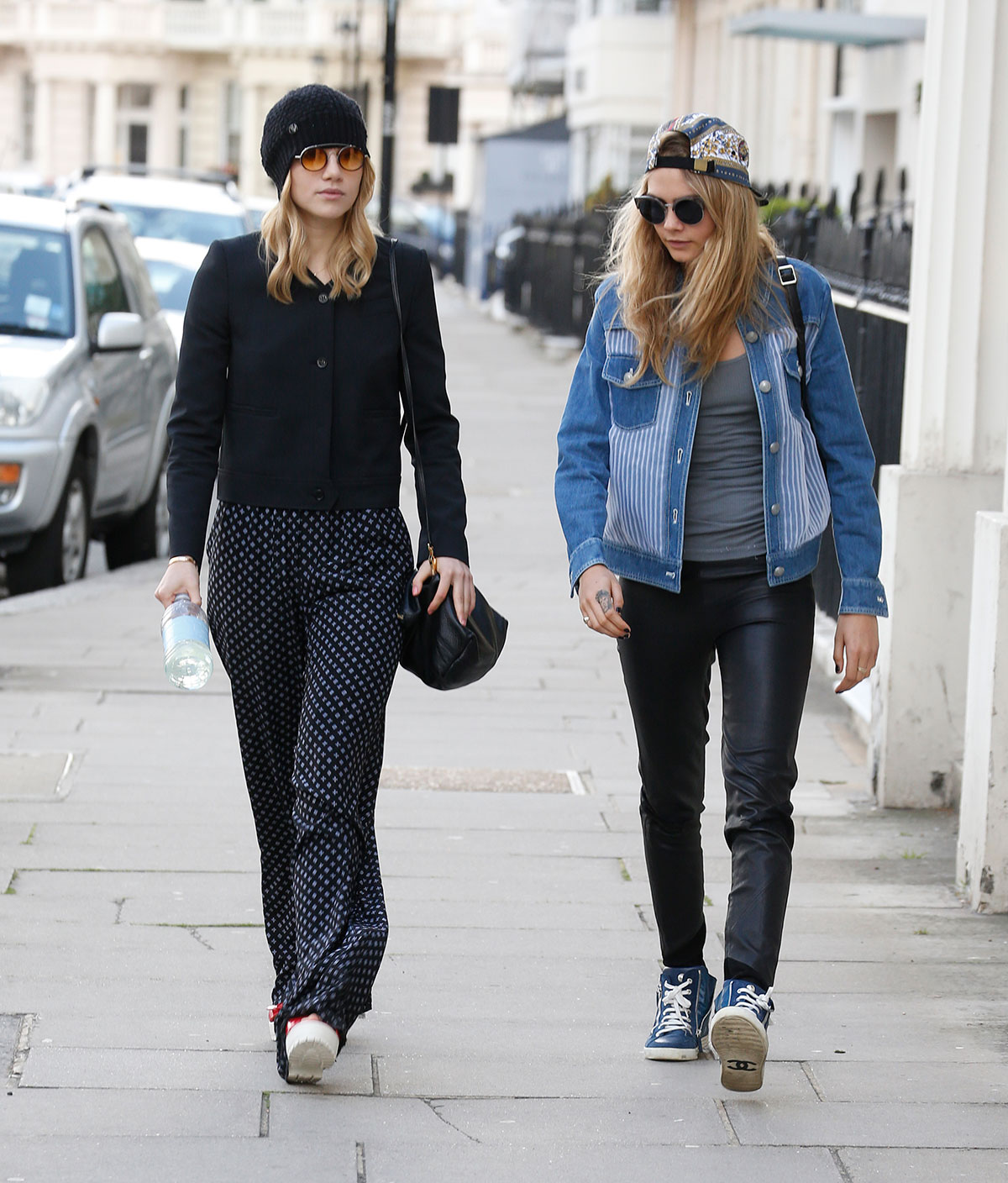 Cara Delevingne heads out for the gym