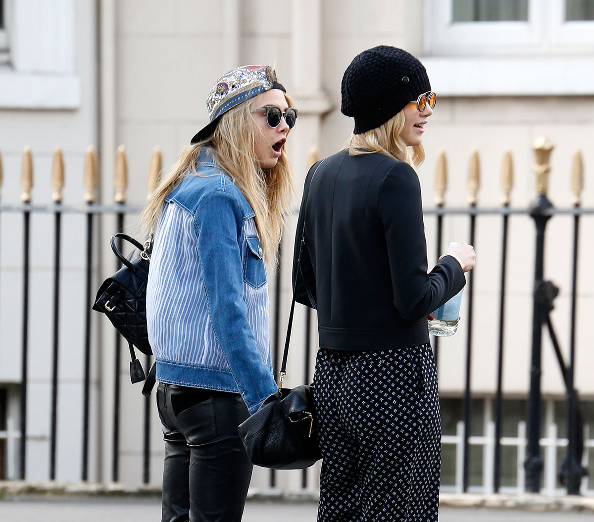 Cara Delevingne heads out for the gym