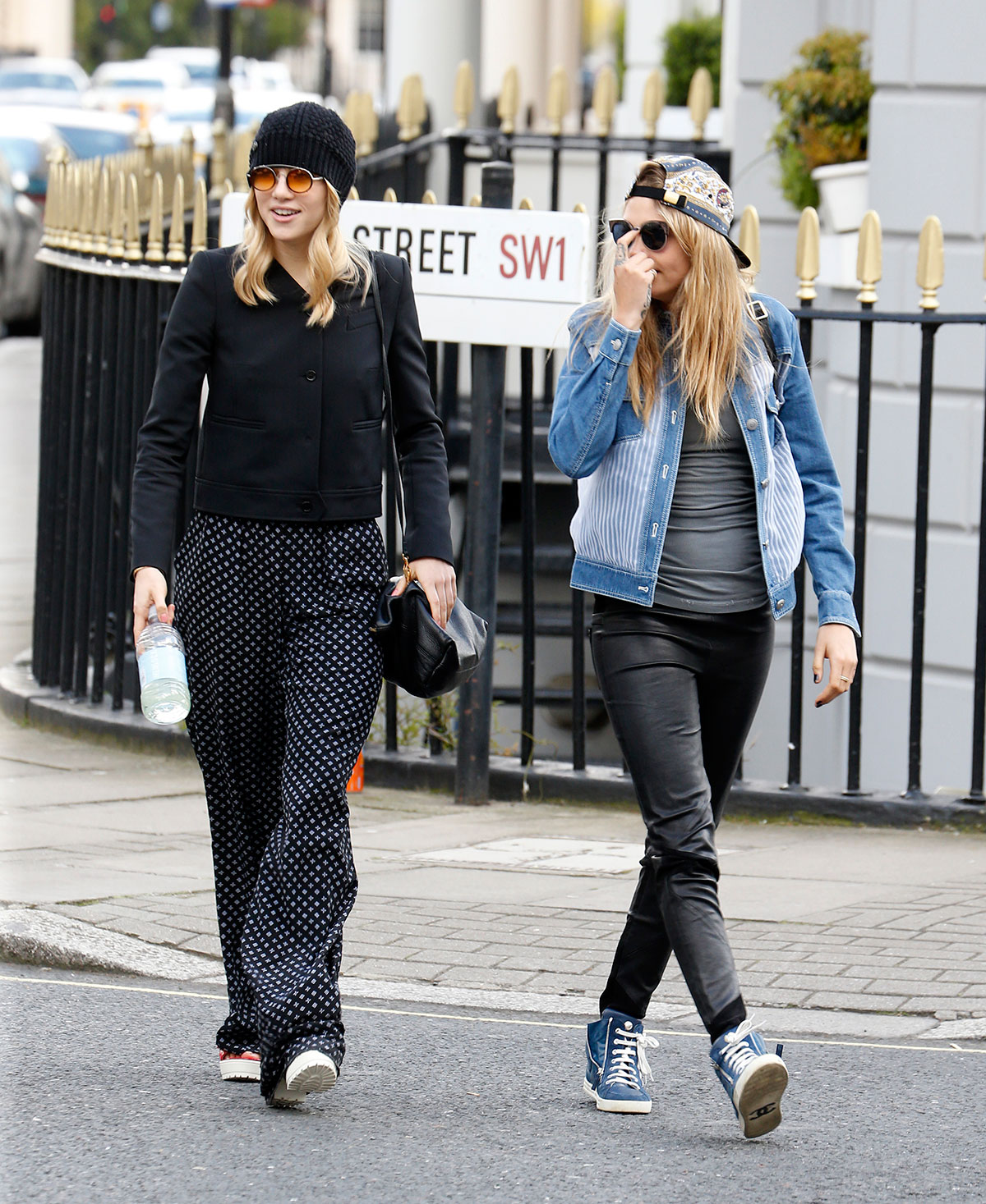 Cara Delevingne heads out for the gym