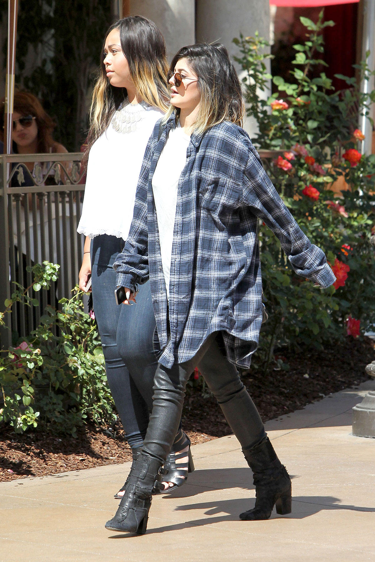 Kylie Jenner shopping at The Grove