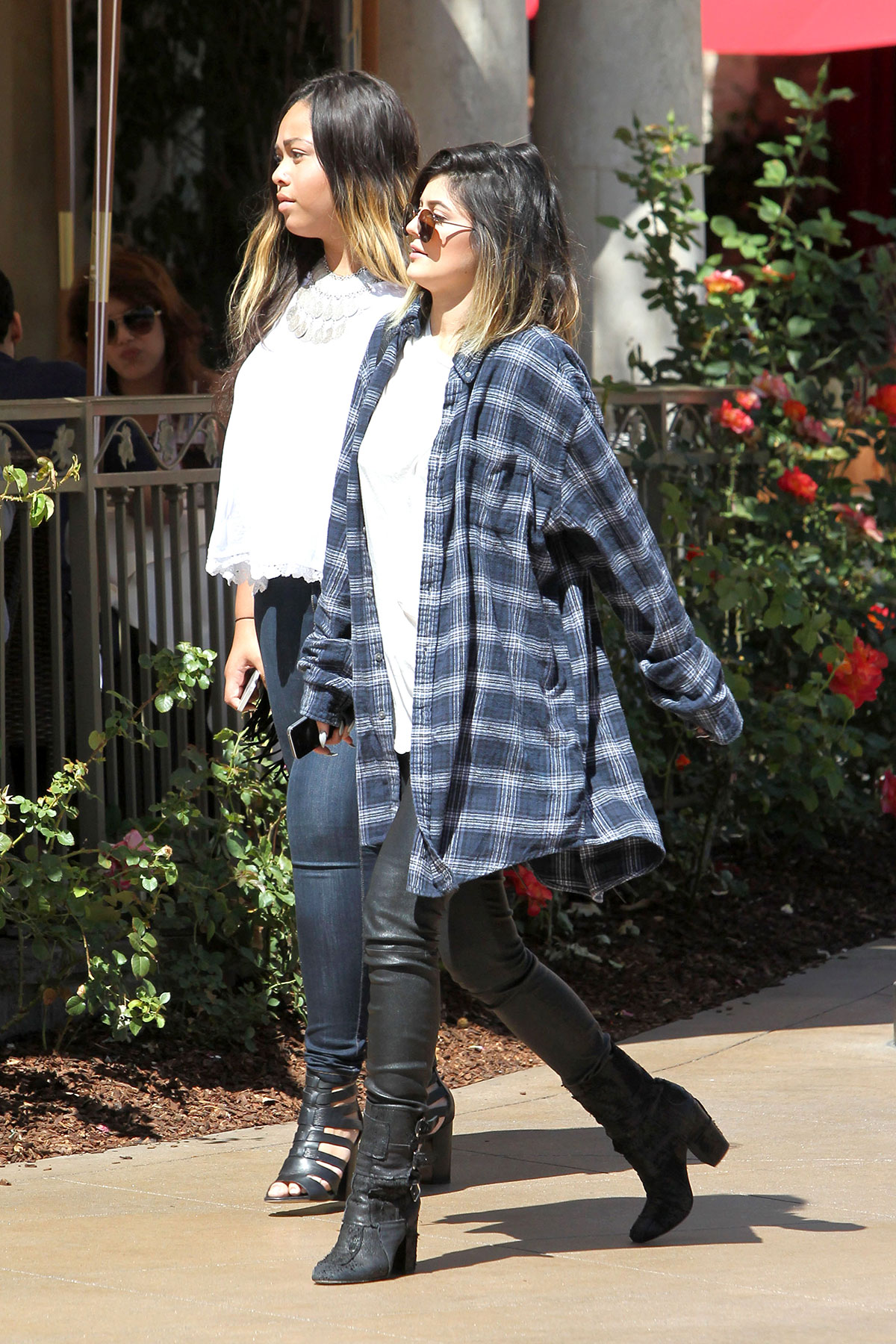 Kylie Jenner shopping at The Grove