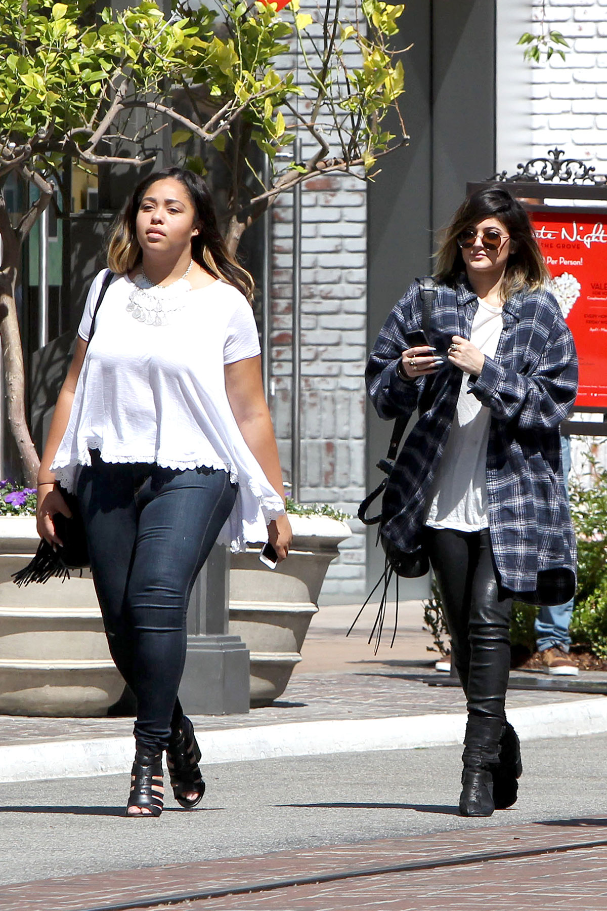 Kylie Jenner shopping at The Grove