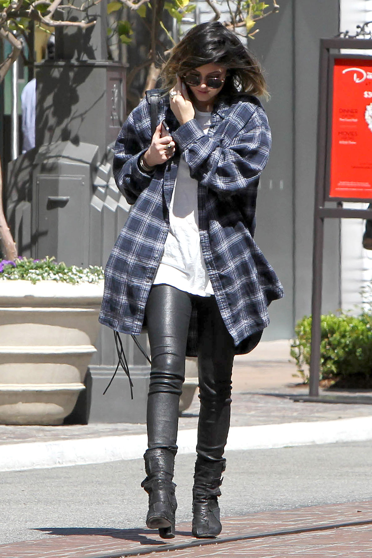 Kylie Jenner shopping at The Grove